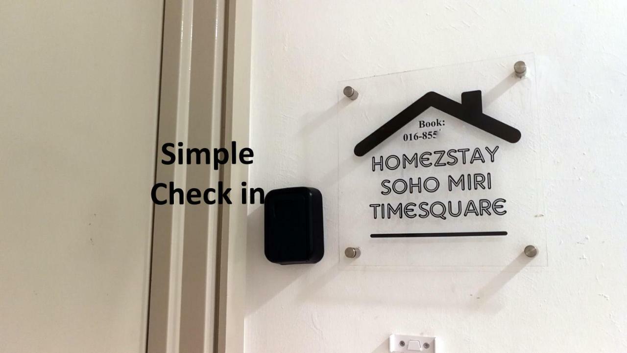 Homezstay Soho Timesquare Miri Eksteriør billede